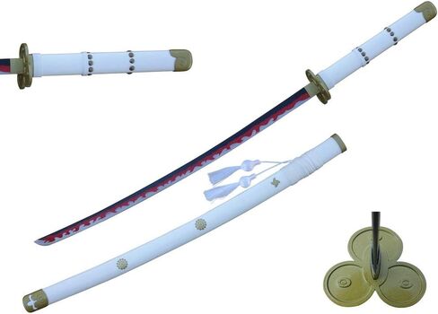 41 Inches Fantasy Japanese Style Anime One Piece Sword Stainless Steel Zoro Katana in Saudi Arabia