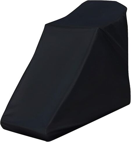 Folding Treadmill Cover 210D Oxford Fabric Waterproof Cover 46" x 38" x 66" Black Treadmill Cover Treadmill Cover in Folded Condition in Saudi Arabia