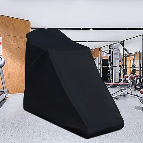 Folding Treadmill Cover 210D Oxford Fabric Waterproof Cover 46" x 38" x 66" Black Treadmill Cover Treadmill Cover in Folded Condition in Saudi Arabia