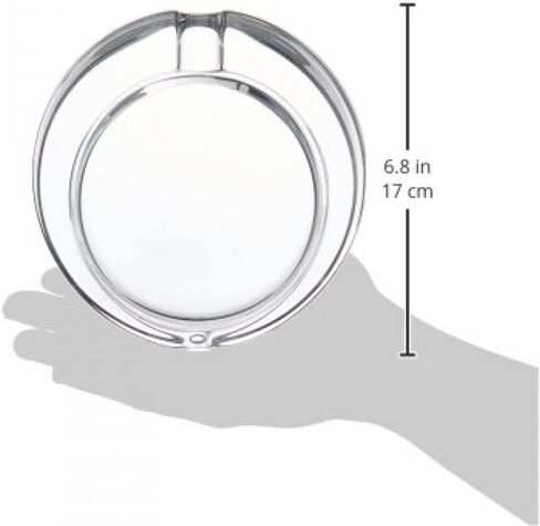 Nachtmann 52814 Triangle Cigar Ashtray, 7 inch, Clear in Saudi Arabia