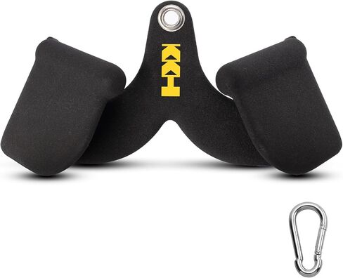 KKH Back Mag Grip Lat Pull Down Bar Set, Lat Pulldown Attachments for Home Gym System with T-bar V-bar, Lat Pulldown Bar Back Workout Equipment in Saudi Arabia
