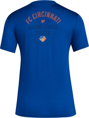 adidas Women's Fc Cincinnati Short Sleeve Pre-Game T-Shirt in Saudi Arabia