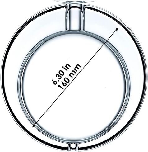 منفضة سجائر سيجار مستديرة من ناختمان | منفضة سجائر زجاجية مقاس 6.3 بوصة للسجائر والسيجار | مسح | هدايا فاخرة للرجال، المكتب المنزلي، سطح الطاولة الداخلي/الخارجي، سطح المكتب | آمنة غسالة صحون in Kuwait