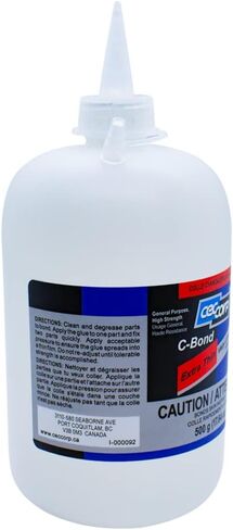 CECCORP Super Glue - C-Bond Extra Thin, 35.27 oz (1 kg), Very Low Viscosity Cyanoacrylate Adhesive, Clear CA Glue for All Purposes in Saudi Arabia
