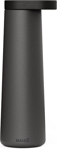 Dark Oak 9oz Bottle | Premium Insulated Stainless Steel | Cold 24hrs, Hot 12hrs | Designed For Your Home in Saudi Arabia