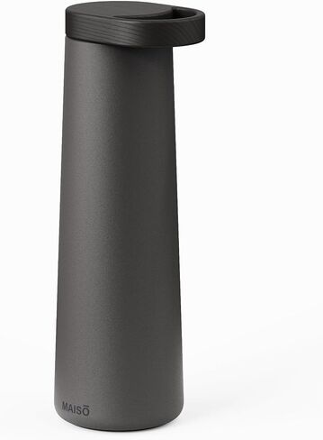 Dark Oak 9oz Bottle | Premium Insulated Stainless Steel | Cold 24hrs, Hot 12hrs | Designed For Your Home in Saudi Arabia