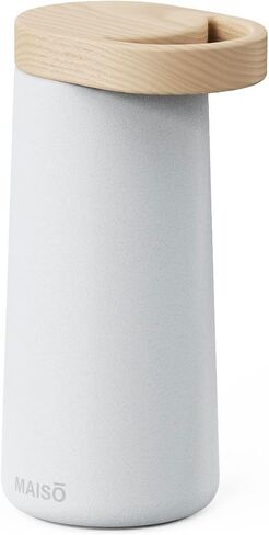 Dark Oak 9oz Bottle | Premium Insulated Stainless Steel | Cold 24hrs, Hot 12hrs | Designed For Your Home in Saudi Arabia