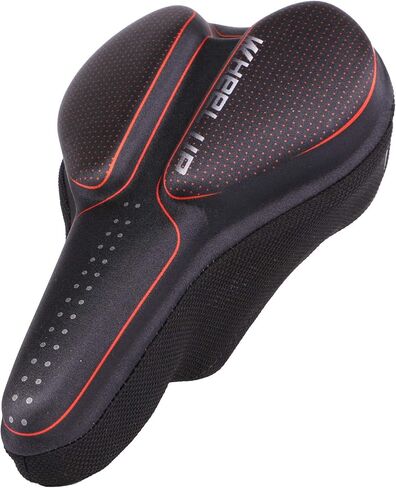 Gel Bike Seat Cover Soft Bicycle Saddle Pad Breathable Cushion Cover Gel Seat for Mountain Road Bike Exercise Bike Outdoor Cycling in Saudi Arabia