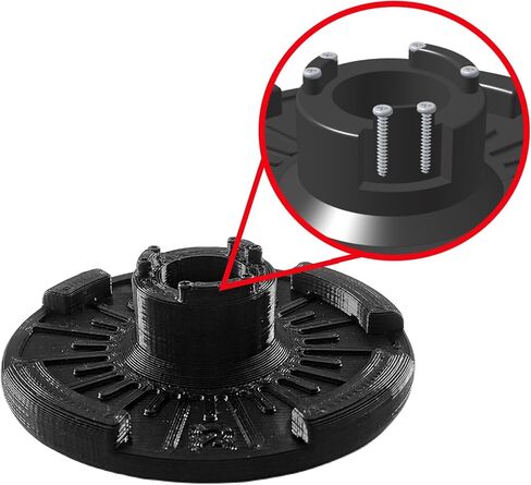 قرص بديل بتصميم جديد أكثر متانة رقم 2 لسلسلة الدمبل القابلة للتعديل Nautilus/Bowflex 552 SelectTech 2. دبوس فولاذي مقوى. طباعة ثلاثية الأبعاد من بلاستيك PETG المتين، أسود in Saudi Arabia