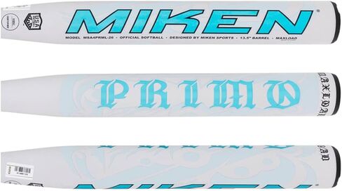 2025 ميكن بريمو 13.5 بوصة Maxload USA Slow Pitch Softball Bat: MSA4PRML 34 بوصة 26 أونصة. in Kuwait