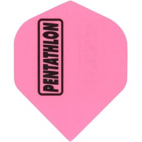 US Darts Pentathlon Pink Standard Dart Flights - 3 Sets (9 Flights) - 100 Micro (Ex-Tough) #0044