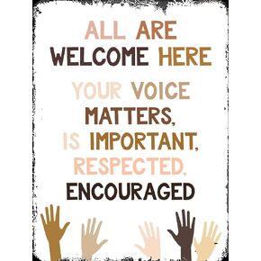 School Nurse Posters Office Decor,Kindness Health Posters,Spread Kindness Not Germs,Health Classroom Decorations Teacher Items Wall Art Metal Tin Sign 8x12 In