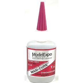 Model Expo Maxi-Cure Extra Thick CA Glue 1 oz.