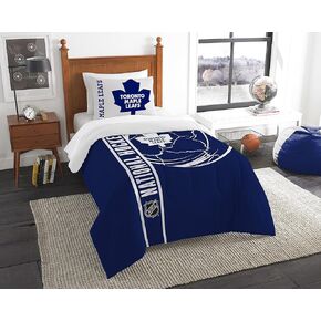 NHL Puck Twin Comforter and Sham