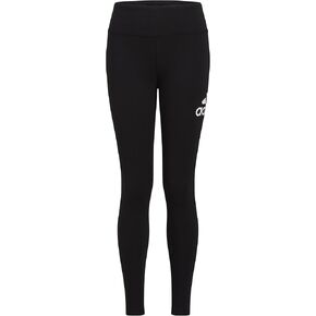 adidas Girls' Essential Sportswear Logo Fitted Legging