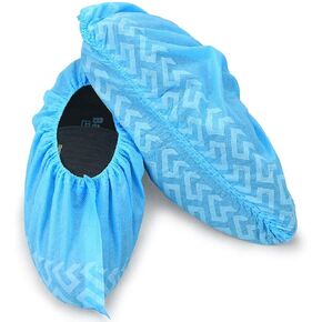 Disposable Boot & Shoe Covers 100 Pairs (200 Pack) Non Slip Durable Large Size Fits Virtually Most Shoes