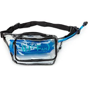 Handy On-The-Go Stadium Approved Pack with Multiple Secure Pockets, 17 Fluid Ounce Capacity