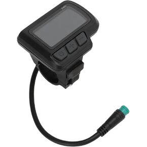 Ebike Display 48V Ebike Display PVC, Copper, Abs Electric En06 LCD Display Meter with USB Power Speed Display for Electric Bike Mountain Bike Scooter Waterproof Connector