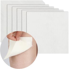 Calcium Alginate Dressing for Heavy Exudate Surgical Wounds Skin Tears Leg Ankle Open Incision Foot Venous Ulcers Pressure Sore Burns Non-Adhesive Highly Absorbent Pad 4"x4" (Pack of 10)