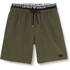 Emporio Armani Men's Standard Logoband Swim Bermuda