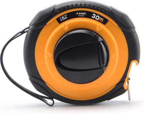 Land Long Steel Tape Measure -165FT/50M by 1/2-Inch,Inch/Metric Scale,Light and Convenient (165FT) in Saudi Arabia