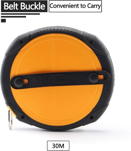 Land Long Steel Tape Measure -165FT/50M by 1/2-Inch,Inch/Metric Scale,Light and Convenient (165FT) in Saudi Arabia
