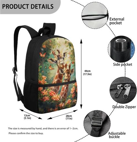 3D Dachshund Dog Print Backpack Set 17 Inch Schoolbag Large Capacity Bookbag Lunch Box Pencil Case Lightweight Travel Laptop Backpacks Rucksack Daypack with Zippered Pockets in Saudi Arabia