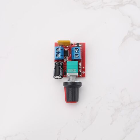 EMagTech 2 قطعة وحدة تحكم صغيرة في سرعة PWM الجهد المنخفض تيار مستمر 3 فولت-35 فولت 5A 90 واط حاكم LED وحدة تحكم لخاصية تخفيض الإضاءة التبديل وحدة تحكم سرعة المحرك in Saudi Arabia