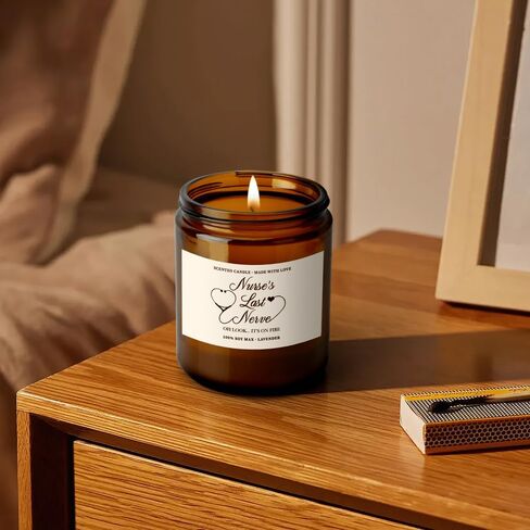 Nurse Gifts for Women,Lavender Scented Candles for Nurse Appreciation Gifts,Nursing Graduation Gifts for Her,Cool Gifts for Nurses Week Gifts,Nurse Graduation Gift,Nurse Gift,Nurse Practitioner Gifts in Kuwait