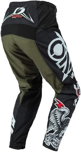 O'Neal E010-4134 Element Adult Pants, Warhawk, Blue/Red, 34 in Saudi Arabia