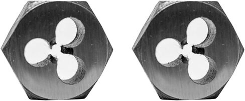 Century Drill & Tool 96209 Carbon Steel Die, 1/2-13NC in Saudi Arabia