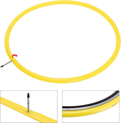2 Psc 700C TPU Ultralight Tire Tubes 700x23/28C FV60mm Presta Valve with 2 Rim Strips Compatible with 700x23C 700x25C 700x28C Bike/Bicycle Tire Tubes in Saudi Arabia