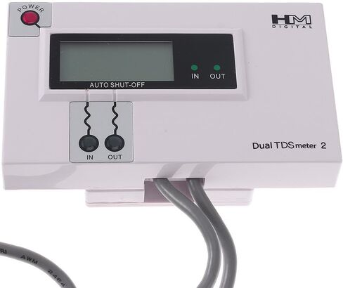 مقياس جودة المياه، أبيض تجاري HM DM-2، قلم اختبار الموصلية، محمول في الخط، شاشة TDS مزدوجة، مياه مالحة لحمام السباحة in Saudi Arabia