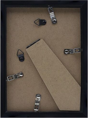 Picture Frames 5x7 Black Photo Frames Display 4x6 Pictures with Mat for Desk or Wall Decor, Set of 2 in Saudi Arabia