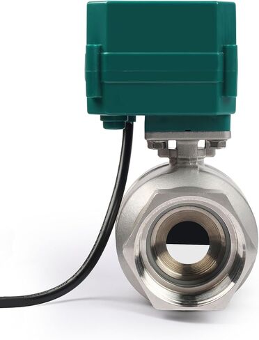 U.S. Solid 2" Motorized Ball Valve with US Plug 110VAC Stainless Steel Electrical Ball Valve,Auto Return, Normally Closed in Saudi Arabia