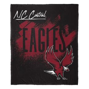Northwest NCAA North Carolina Central Eagles Unisex-Adult Silk Touch Throw Blanket, 50" x 60", School Tradition