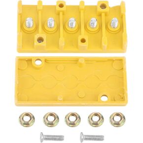 Hapivida Electric Bicycle Connection Box, E Bike Junction Storage Motor Controller Wire Connection Insulation Box Phase Battery Wire Connector