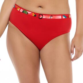 Skye Women's Standard Alessia Higher Rise Bikini Bottom Swimsuit