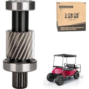 10L0L Input Shaft Kit for EZGO TXT & Medalist 1994-up, Marathon 1988-1994 Electric Golf Cart, 21 Tooth Spline Gear 1.5" Diameter, OEM# 28095G01 28095-G01 26926G01 26926-G01 612556