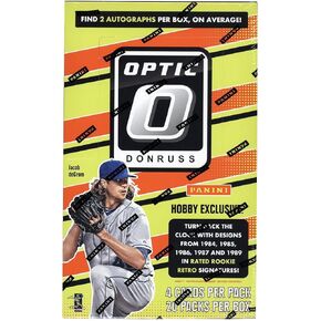 2016 Panini Donruss Optic Baseball Hobby Box