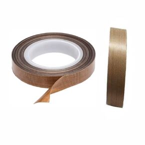 PTFE Coated Fiberglass Telfon Tape High Temperature Tape Drying Mechanical Conveyor Belt Welding Sealing Teflon Tape for Vacuum Sealer Machine