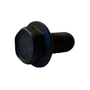 Small Parts 4416BF 7/16"-20 x 1" Hex Head Flange Non Serrated Frame Bolt IFI-111 2002 Grade 8 Black Phosphate (Pack of 10)