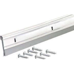 36" Aluminium Finish Door sweeps for Exterior Doors - MD Building Products 05629