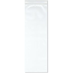 Plymor 5" x 15" (Pack of 100), 4 Mil Heavy Duty Zipper Reclosable Plastic Bags