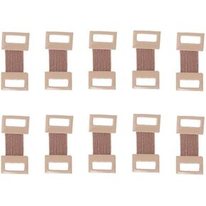 10pcs Skin Color Elastic Bandage Clips,Bandage Wrap Clips Stretch Metal Clips,Ace Bandage,Large Bandaids,Replaceable Wrap Clips Adhesive Bandages for Various Types Bandages
