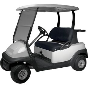 Classic Accessories Fairway Diamond Air Mesh Golf Cart Seat Cover, Black