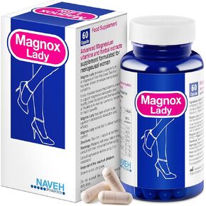 MAGNOX® Leg Cramps Buster | Magnesium Supplement for Muscle Cramps & Spasms | 380mg Magnesium for Leg Cramps at Night | 3X More Absorption | Dead Sea Minerals | Magnesium for Sleep&Muscle | 120 Caps
