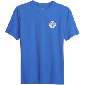 GAP Boys' Standard Short Sleeve Rashguard
