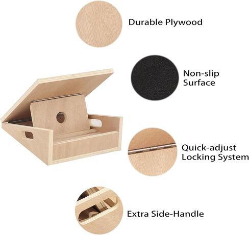 Slant Board,Calf Stretcher Slant Board,Slant Board for Calf Stretching, Professional Wooden Slant Board in Saudi Arabia
