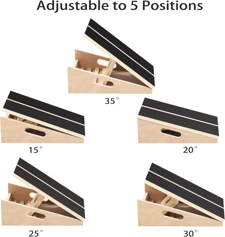 Slant Board,Calf Stretcher Slant Board,Slant Board for Calf Stretching, Professional Wooden Slant Board in Saudi Arabia